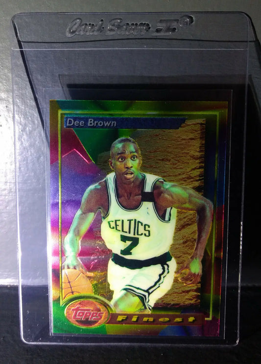 1993-94 Topps Finest Dee Brown #88 Basketball Card - Basketball Card Single