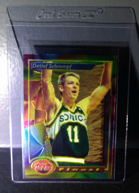 1993-94 Topps Finest Detlef Schrempf #28 Basketball Card - Basketball Card Single