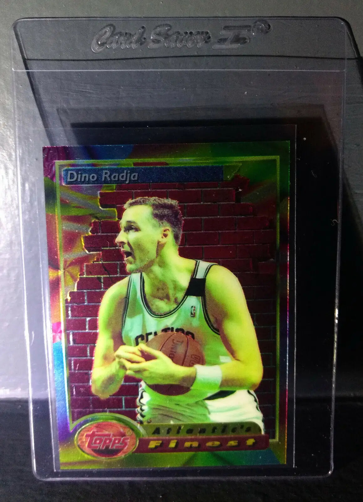 1993-94 Topps Finest Dino Radja #93 Atlantic’s Finest Basketball Card