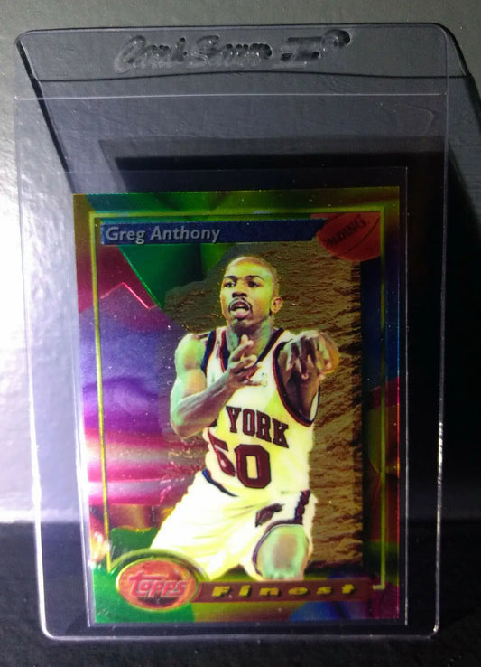 1993-94 Topps Finest Greg Anthony #66 Basketball Card - Basketball Card Single