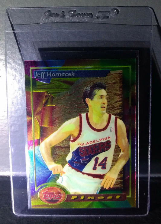 1993-94 Topps Finest Jeff Hornacek #188 Basketball Card - Basketball Card Single