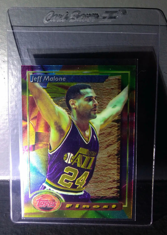 1993-94 Topps Finest Jeff Malone #36 Basketball Card - Basketball Card Single