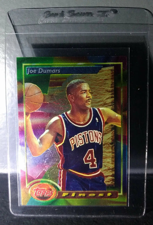 1993-94 Topps Finest Joe Dumars #199 Basketball Card - Basketball Card Single