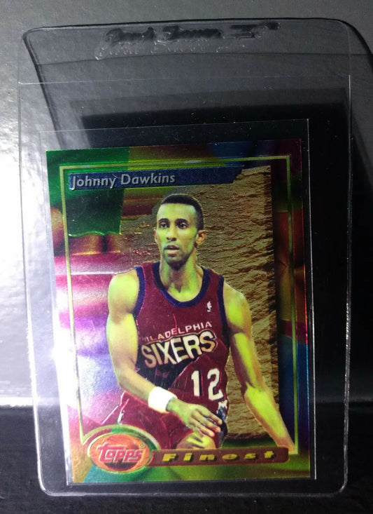 1993-94 Topps Finest Johnny Dawkins #151 Basketball Card - Basketball Card Single