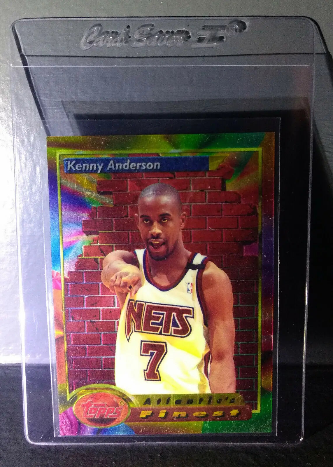 1993-94 Topps Finest Kenny Anderson #94 Atlantic’s Finest Basketball Card - Basketball Card Single