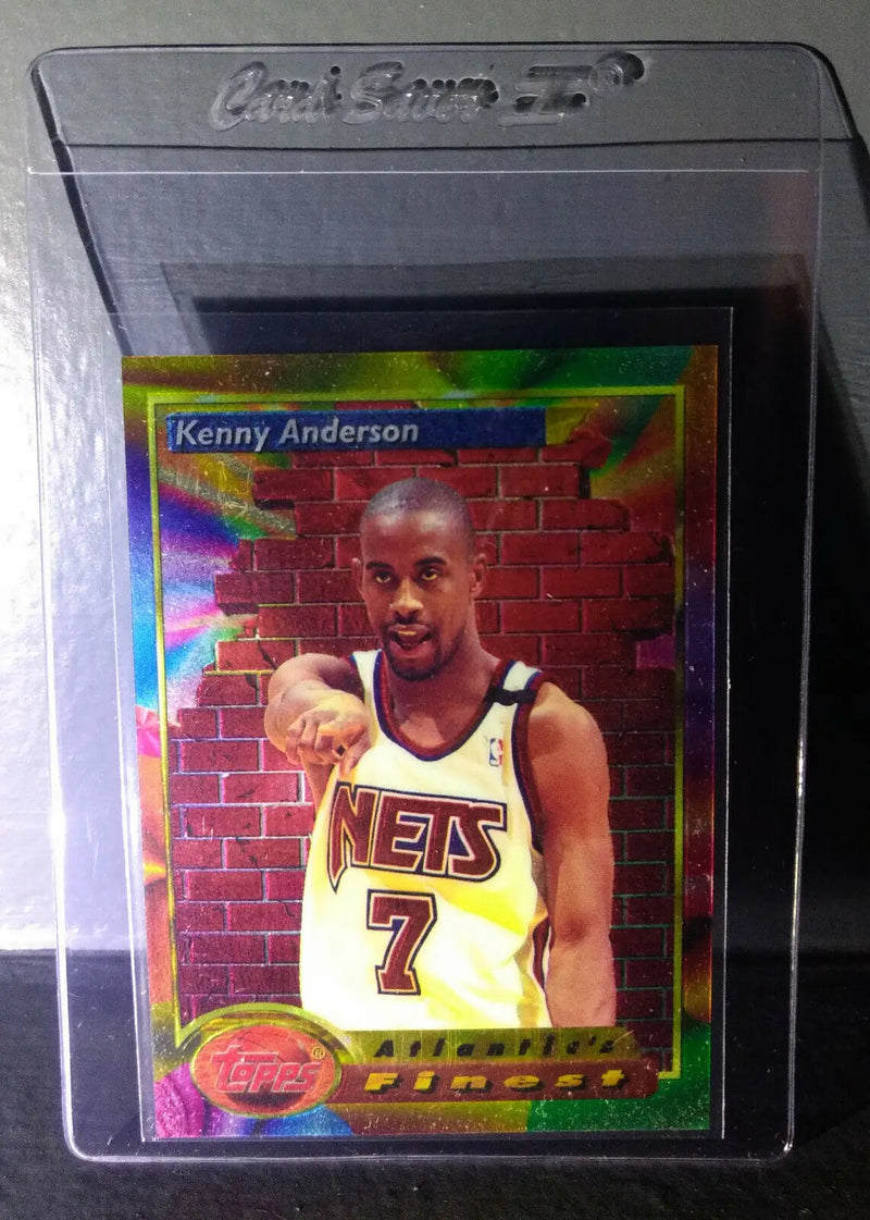 1993-94 Topps Finest Kenny Anderson #94 Atlantic’s Finest Basketball Card