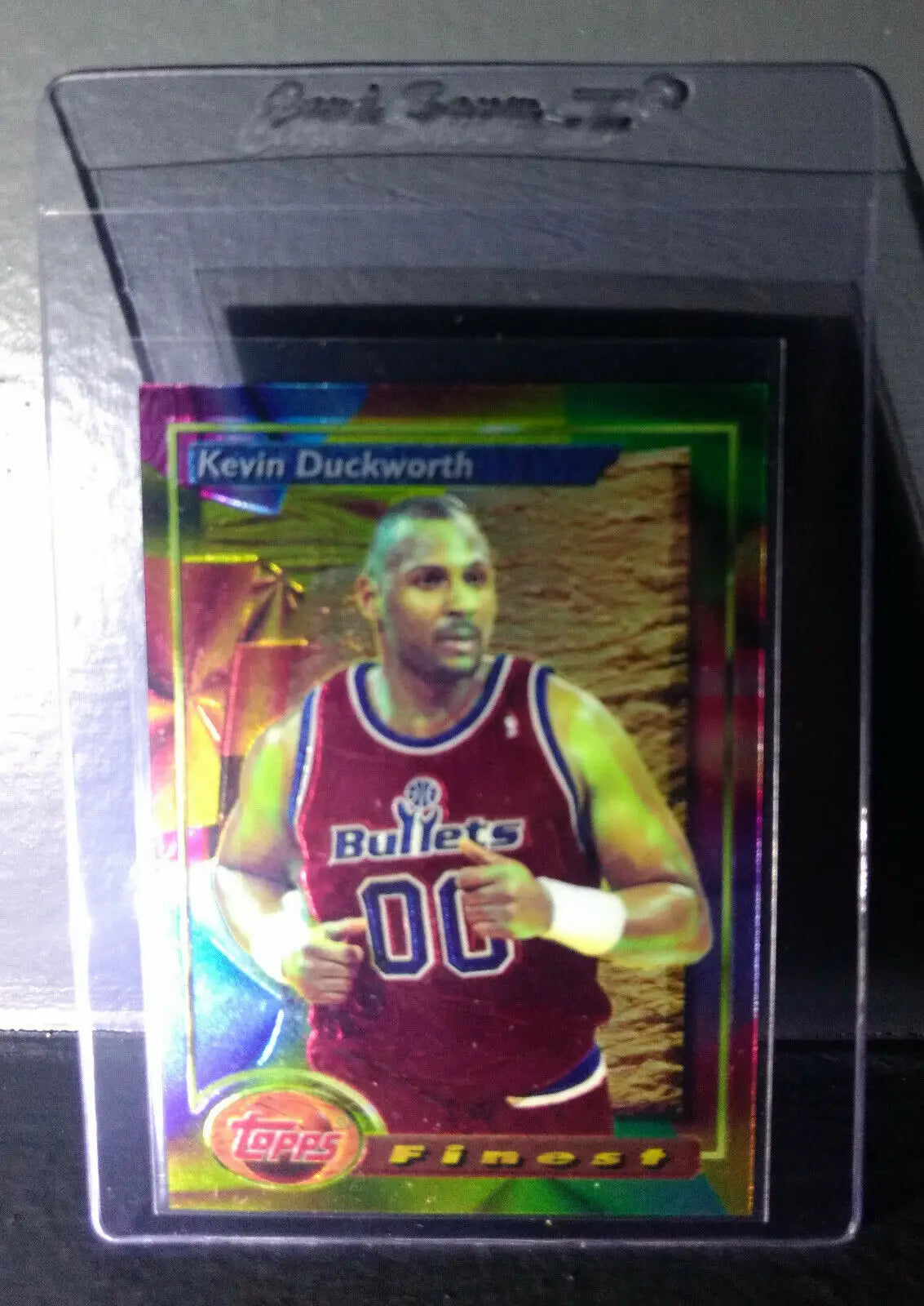 1993-94 Topps Finest Kevin Duckworth #187 Basketball Card - Basketball Card Single