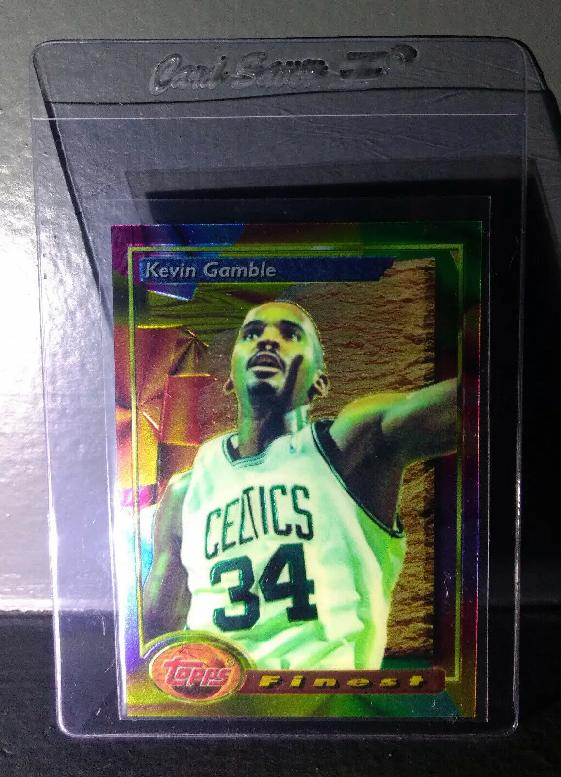 1993-94 Topps Finest Kevin Gamble #150 Basketball Card - Basketball Card Single