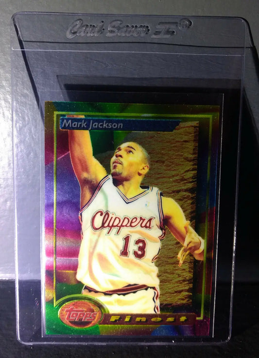 1993-94 Topps Finest Mark Jackson #8 Basketball Card - Basketball Card Single