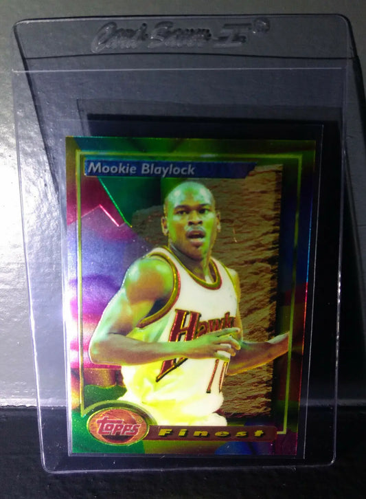1993-94 Topps Finest Mookie Blaylock #135 Basketball Card - Basketball Card Single