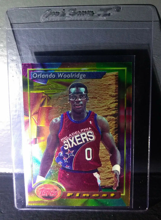 1993-94 Topps Finest Orlando Woolridge #142 Basketball Card - Basketball Card Single