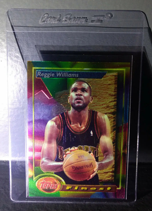 1993-94 Topps Finest Reggie Williams #17 Basketball Card - Basketball Card Single