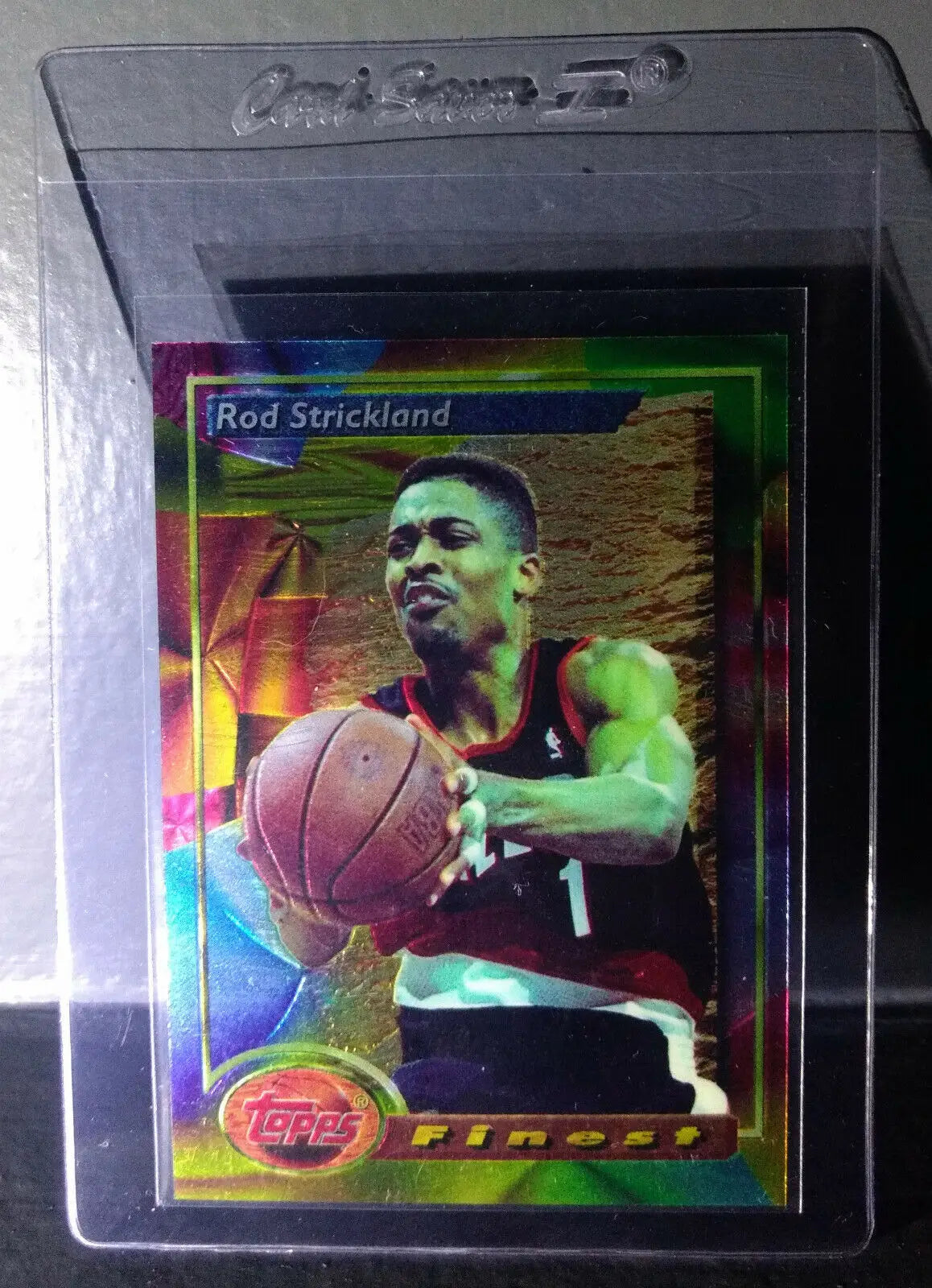 1993-94 Topps Finest Rod Strickland #195 Basketball Card - Basketball Card Single