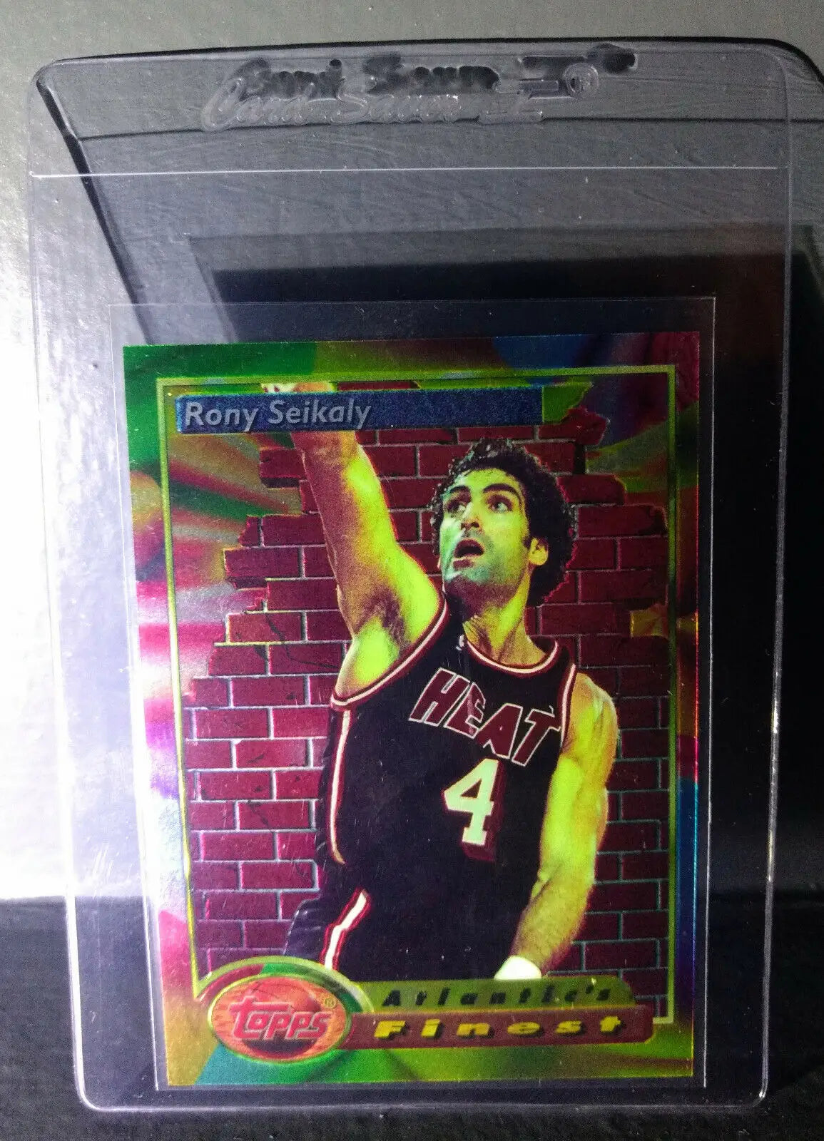 1993-94 Topps Finest Rony Seikaly #92 Atlantic’s Finest Basketball Card