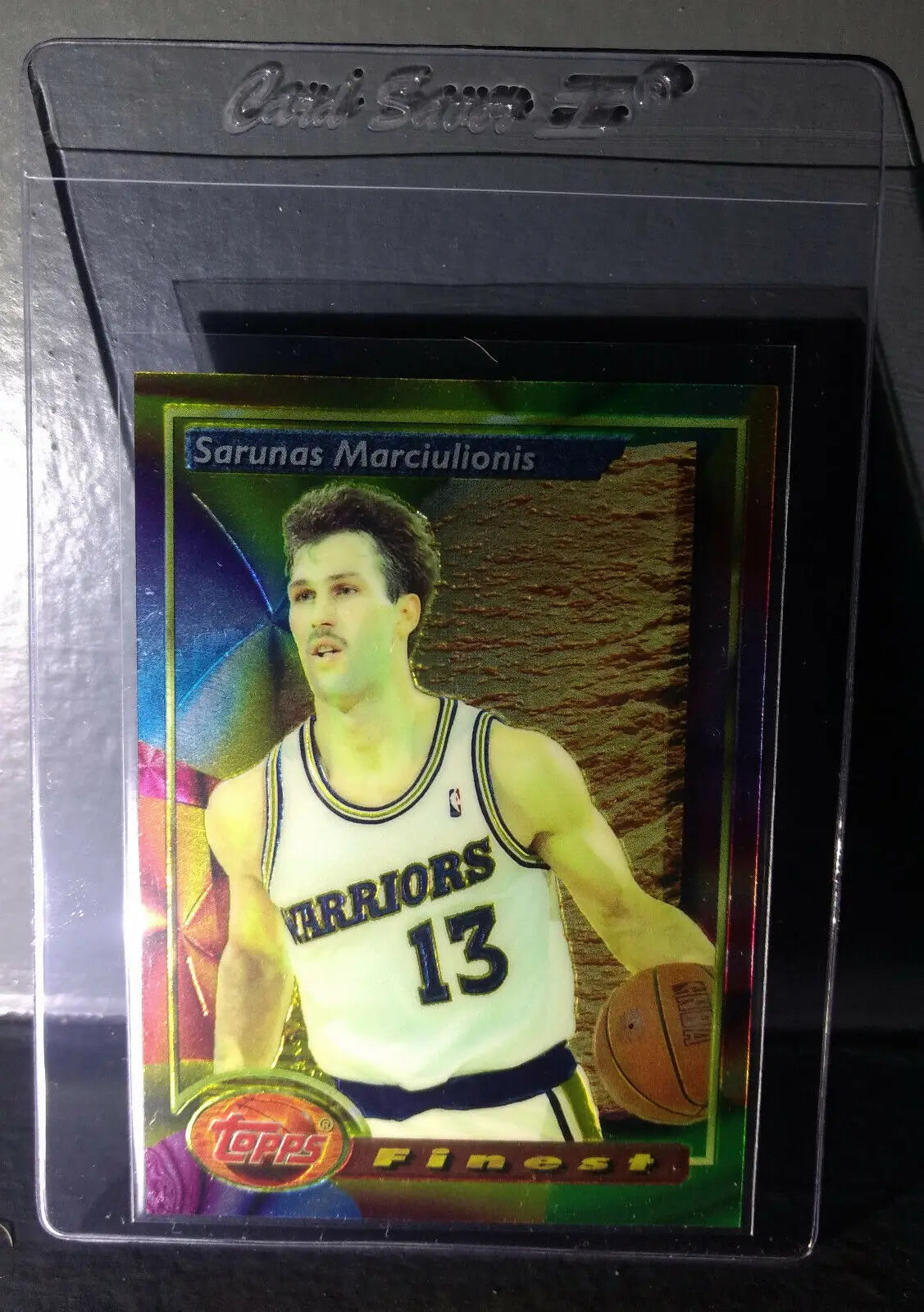 1993-94 Topps Finest Sarunas Marciulionis #12 Basketball Card - Basketball Card Single