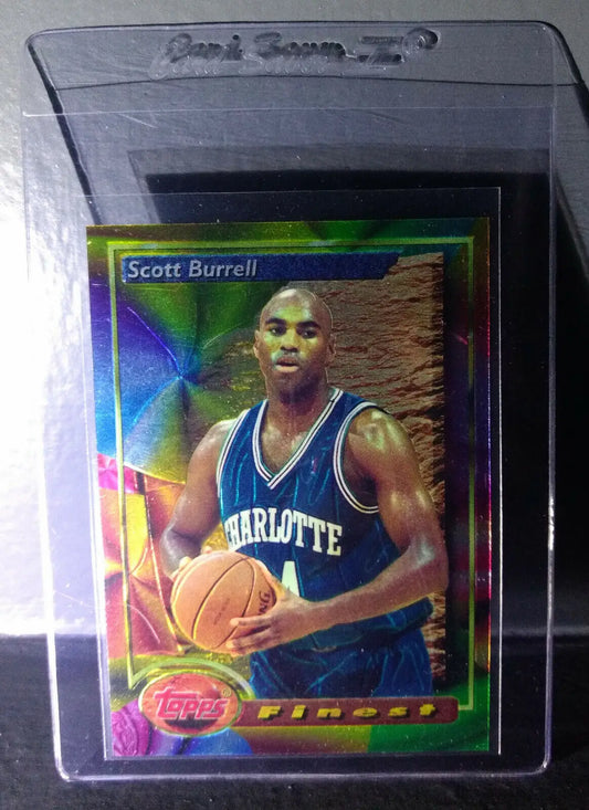 1993-94 Topps Finest Scott Burrell #178 Rookie Basketball Card - Basketball Card Single
