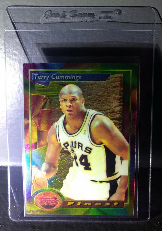 1993-94 Topps Finest Terry Cummings #45 Basketball Card - Basketball Card Single