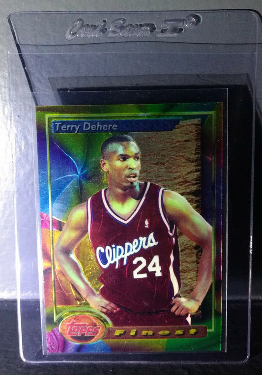 1993-94 Topps Finest Terry Dehere #192 Rookie Basketball Card - Basketball Card Single