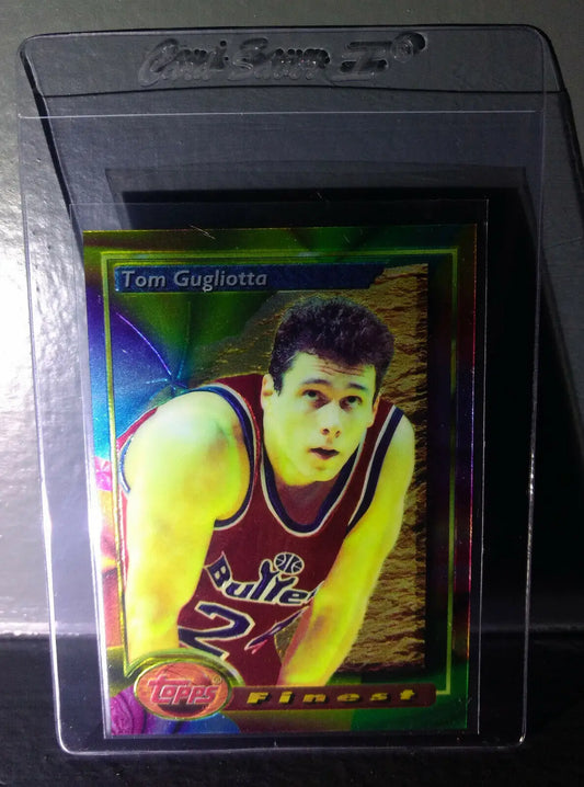 1993-94 Topps Finest Tom Gugliotta #137 Basketball Card - Basketball Card Single
