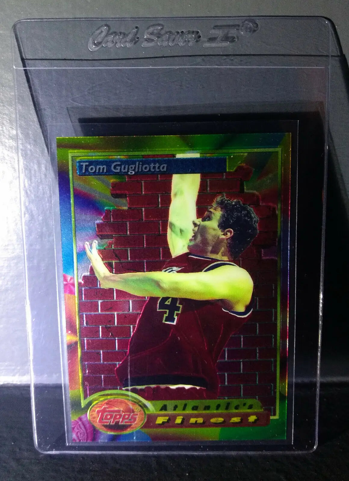 1993-94 Topps Finest Tom Gugliotta #96 Atlantic’s Finest Basketball Card - Basketball Card Single
