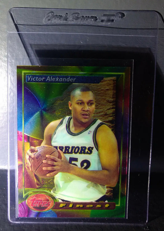 1993-94 Topps Finest Victor Alexander #7 Basketball Card - Basketball Card Single