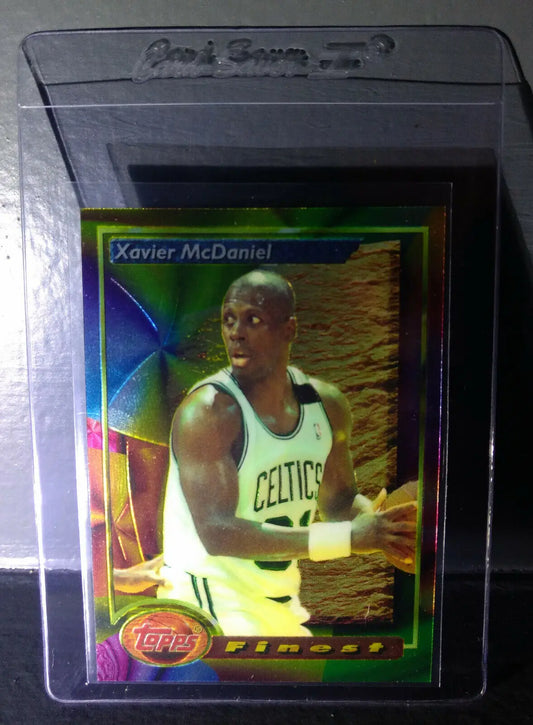 1993-94 Topps Finest Xavier McDaniel #61 Basketball Card - Basketball Card Single