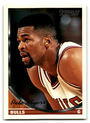 1993-94 Topps Gold #235 Pete Myers NM-MT Bulls ID:72720 - Basketball Card Single