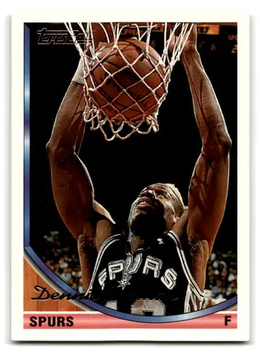 1993-94 Topps Gold #324 Dennis Rodman NM Near Mint Spurs ID:82963 - Basketball Card Single