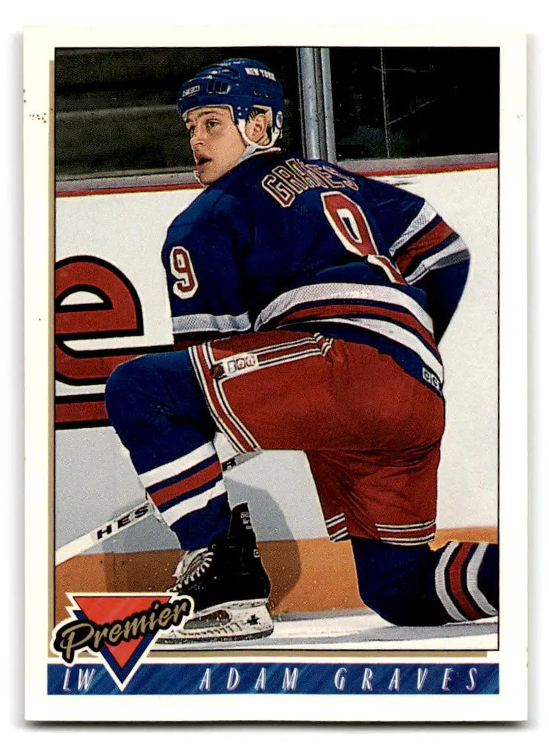 1993-94 Topps Premier #106 Adam Graves - Hockey Card Single