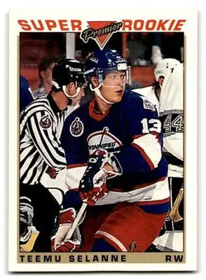1993-94 Topps Premier #130 Teemu Selanne - Hockey Card Single