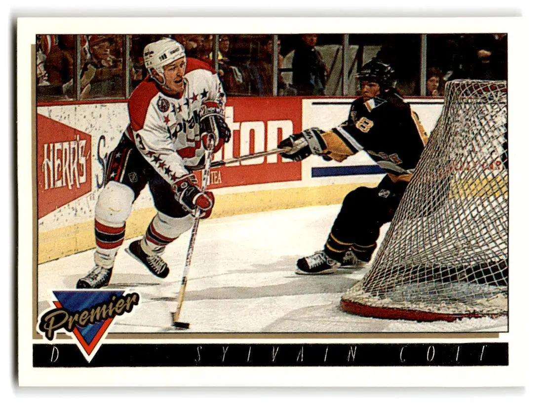 1993-94 Topps Premier #138 Sylvain Cote Gold - Hockey Card Single