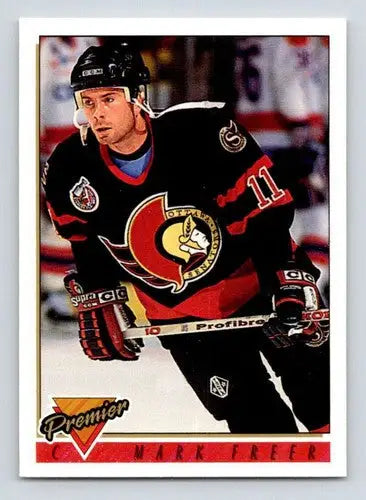 1993-94 Topps Premier #142 Mark Freer NM-MT Senators - Hockey Card Single