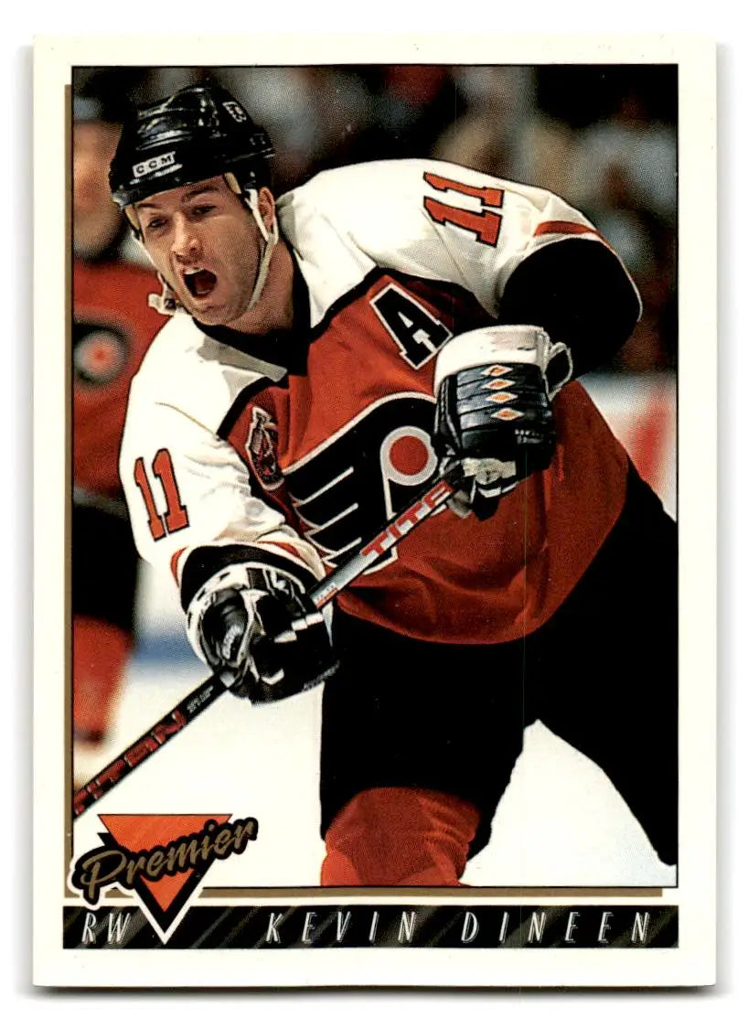 1993-94 Topps Premier #167 Kevin Dineen - Hockey Card Single