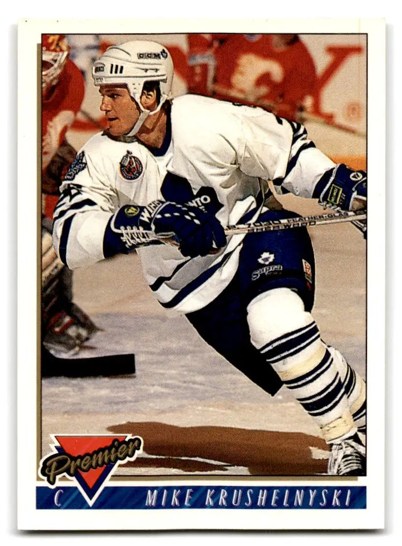 1993-94 Topps Premier #169 Mike Krushelnyski - Hockey Card Single