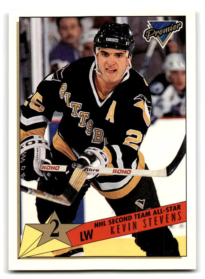 1993-94 Topps Premier #170 Kevin Stevens - Hockey Card Single