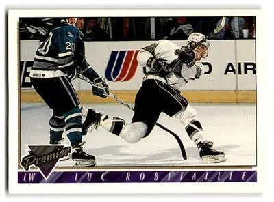 1993-94 Topps Premier #180 Luc Robitaille - Hockey Card Single