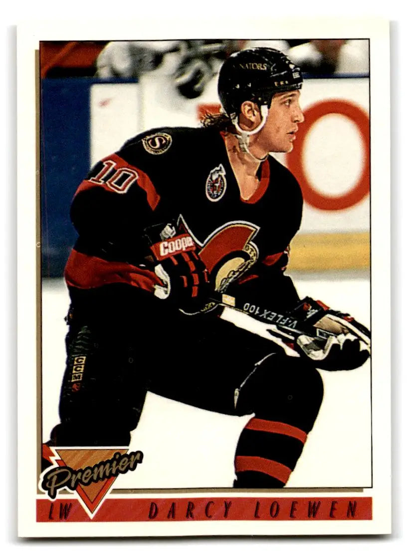 1993-94 Topps Premier #184 Darcy Loewen - Hockey Card Single