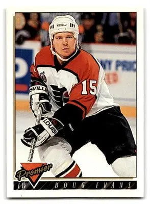 1993-94 Topps Premier #203 Doug Evans - Hockey Card Single
