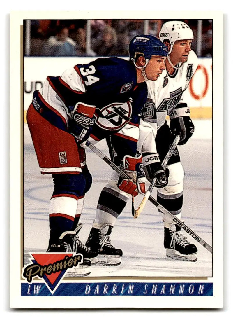 1993-94 Topps Premier #261 Darrin Shannon - Hockey Card Single