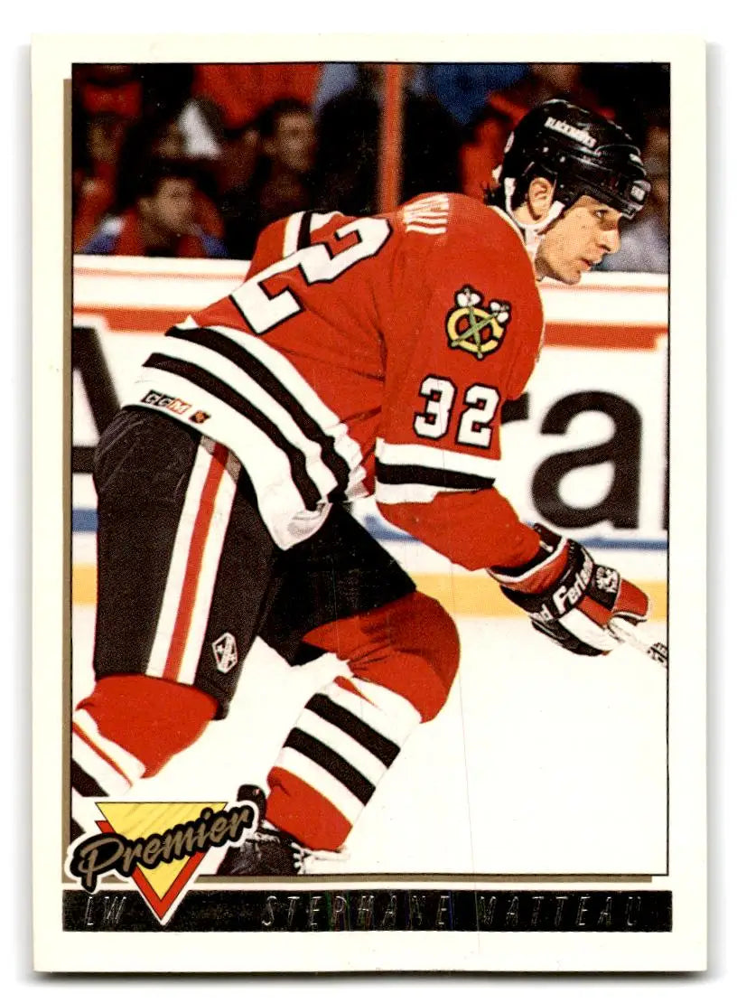1993-94 Topps Premier #415 Stephane Matteau Gold - Hockey Card Single