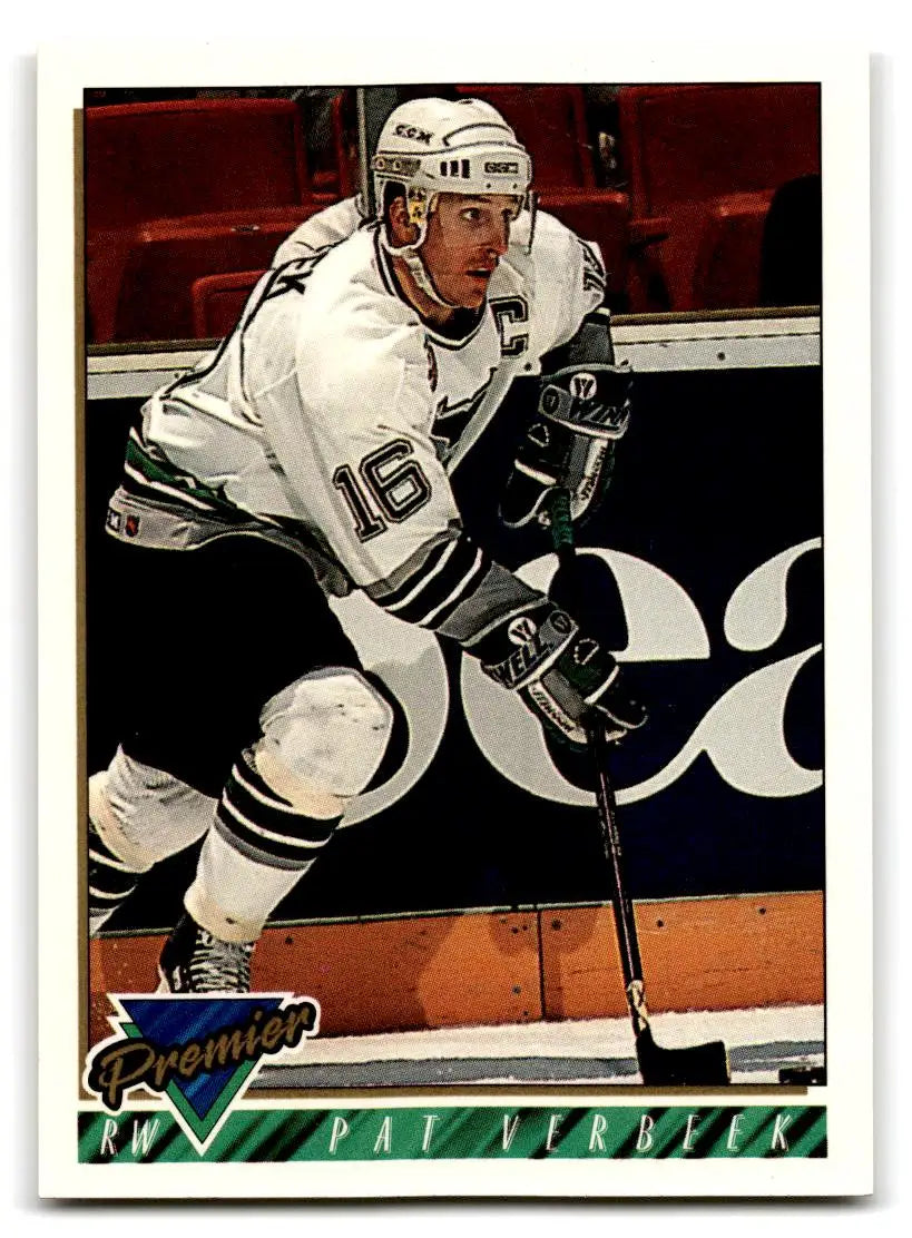 1993-94 Topps Premier #47 Pat Verbeek - Hockey Card Single