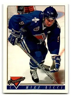 1993-94 Topps Premier #62 Mike Ricci - Hockey Card Single
