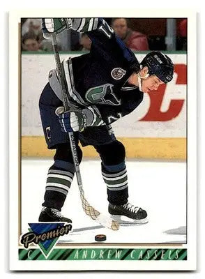 1993-94 Topps Premier #65 Andrew Cassels - Hockey Card Single