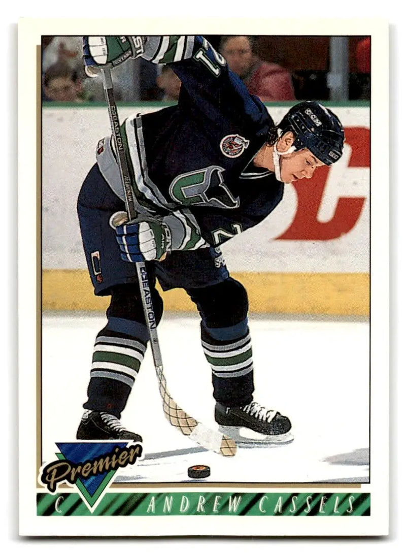 1993-94 Topps Premier #65 Andrew Cassels - Hockey Card Single