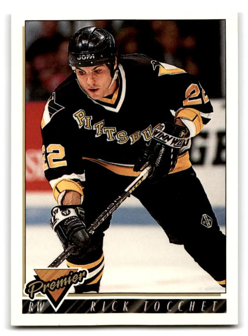 1993-94 Topps Premier #72 Rick Tocchet - Hockey Card Single