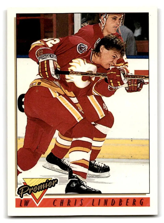 1993-94 Topps Premier #76 Chris Lindberg - Hockey Card Single