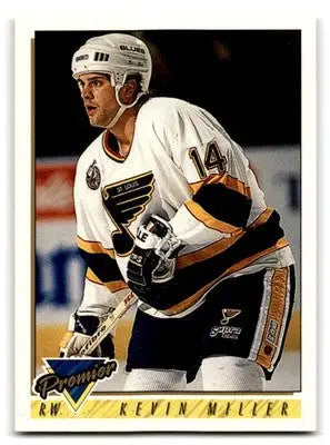 1993-94 Topps Premier #8 Kevin Miller - Hockey Card Single