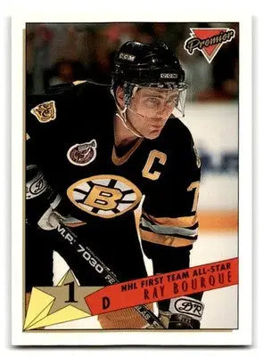 1993-94 Topps Premier #93 Ray Bourque - Hockey Card Single