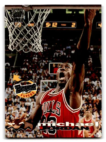 Original gloss Michael Jordan basketball card from Topps Stadium Club 1993-94