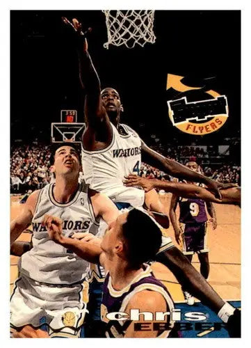 1993-94 Topps Stadium Club #352 Chris Webber EX/NM Warriors FF - Basketball Card Single